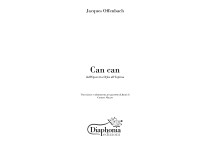 CAN CAN (J. Offenbach) per quartetto di flauti